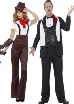 Couple Gangster Grande Taille costume