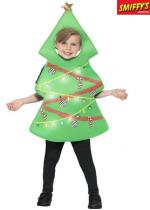 Déguisement D'Arbre De Noël Lumineux Enfant costume