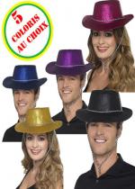 Chapeau De Cowboy Pailleté accessoire