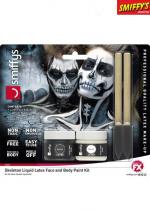 Kit Maquillage Latex Liquide Squelette accessoire