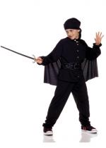Déguisement Enfant Justicier Noir costume