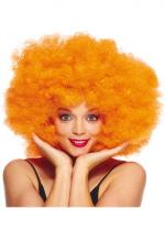 Perruque Super Afro Orange accessoire