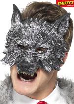 Masque Grand Méchant Loup Deluxe Gris accessoire