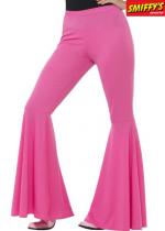 Pantalon Pattes D’Éléphant Rose Femme costume