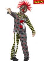 Déguisement Enfant Clown Fou Deluxe costume