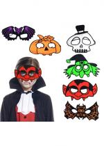 Masque Halloween Néon Polyester Et Pvc accessoire