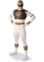 Deguisement Seconde Peau Power Rangers Blanc 