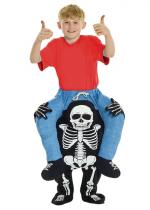 Déguisement A Dos De Squelette Enfant costume