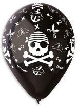 Sachet De 10 Ballons Motif Pirate accessoire