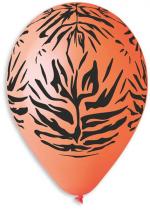 Sachet De 10 Ballons Motif Jungle Orange accessoire