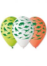 Sachet De 5 Ballons Motif Dinosaure accessoire
