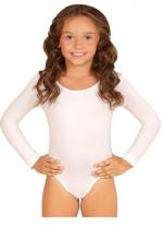 Body Enfant Manches Longues Blanc costume