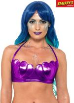 Haut De Bikini Style Sirène Violet costume