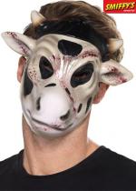 Masque Adulte Vache Tueuse Effrayante Blanc accessoire