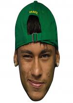 Masque Carton Adulte Neymar accessoire