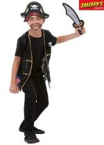 Set De Pirate Noir Enfant costume