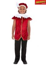Set Tudor Rouge Enfant costume