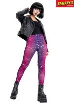 Leggings Imprimé Ciel Galactique Violet costume