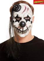Masque De Clown Effrayant En Latex Blanc accessoire