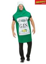 Déguisement De Bouteille De Gin Vert accessoire