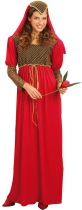 Deguisement Déguisement médiéval rouge femme Femme