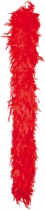 Deguisement Boa rouge 50 g Boa de Cabaret et Plumes