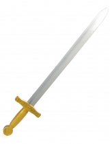 Epée chevalier médiéval enfant en plastique 65 cm accessoire