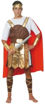 Deguisement Déguisement gladiateur romain cape rouge homme 