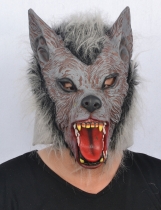 Masque loup garou adulte en latex accessoire