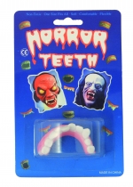 Dentier vampire adulte Halloween accessoire