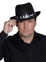 Deguisement Chapeau borsalino Al Capone noir adulte 