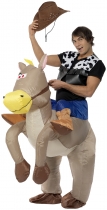 Déguisement cheval gonflable adulte costume