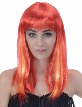 Deguisement Perruque longue cheveux rouges femme Femmes