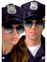 Lunettes police adulte accessoire