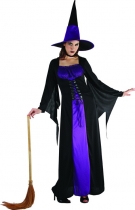 Déguisement sorcière à corsage femme Halloween costume