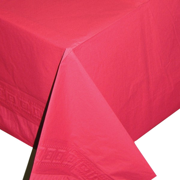 Deguisement Nappe en papier rouge 140 x 280 cm 