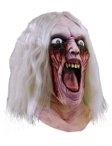 Masque zombie sanglant adulte en latex Halloween accessoire