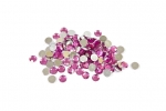 Deguisement 100 Petits confettis de table ronds fuchsia 0,6 cm 