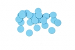 Deguisement 36 Confettis de table ronds turquoise 1,2 cm 