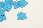 Confettis De Table G?teau Anniversaire Turquoise accessoire