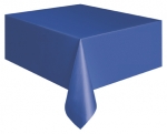 Deguisement Nappe rectangulaire en plastique bleu 137 x 274 cm 