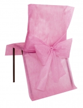 Deguisement 10 Housses de chaise Premium rose 50 x 95 cm Papiers et Créatifs