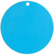 10 Marque-places en carton turquoises 4,7 cm accessoire