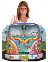 Passe-tête voiture hippie accessoire