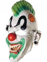 Masque clown punk adulte accessoire