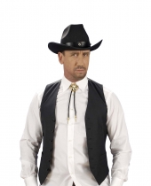 Cravate ficelle cowboy adulte accessoire