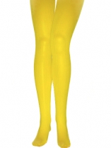 Deguisement Collants opaques jaunes adulte Bas et Collants