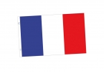 Deguisement Drapeau supporter France 150 x 90 cm 