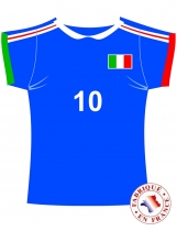 Décoration murale maillot Italie accessoire