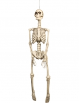 Décoration à suspendre squelette Halloween 95 cm accessoire